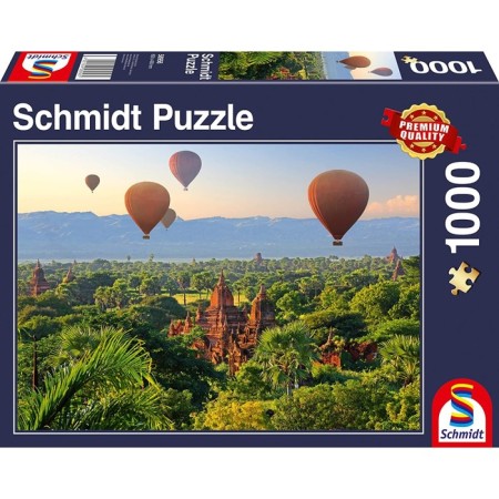 Puzzle "Air balloons. Myanmar ”, 1000 elements