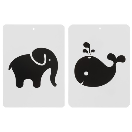 Developing set according to the method of G. Doman: developing cards and rattles, crumb I-4