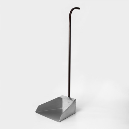 Garbage scoop 310 × 240 mm, handle 85 cm, galvanizing 0.5