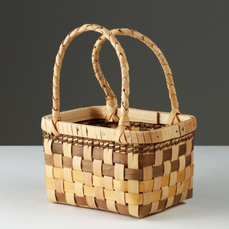 Playfish basket, 19 x 14 x 11.5/25 cm, sequoia