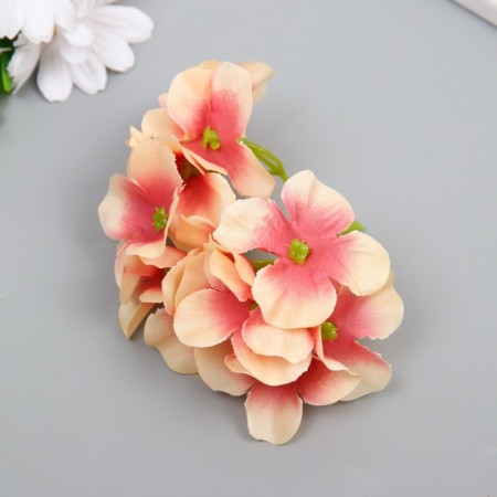 Flowers for decorating "hydrangea" yellow 10x10 cm-1