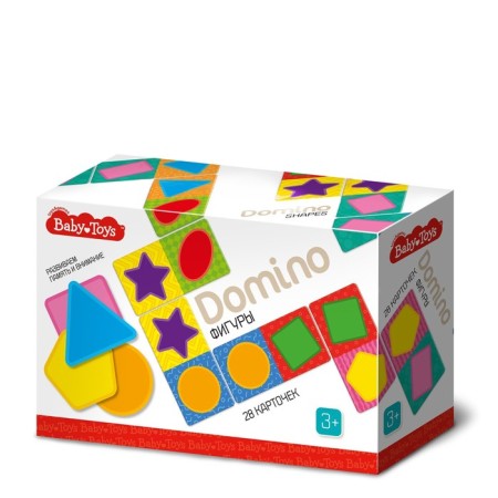Domino Children's Tenth Kingdom of Figures, 28 pcs