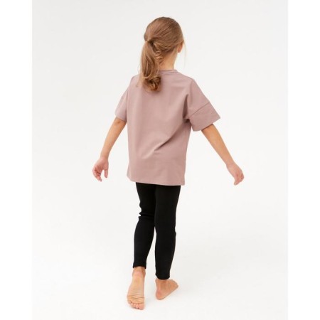 Лосины для девочки MINAKU: Casual Collection KIDS цвет чёрный, рост 122-2