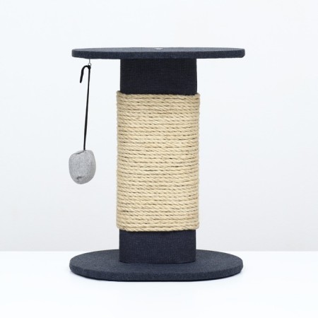 Claw-Stolbik "Piggon", wide, oval, 30 x 23 x 45 cm, blue-1