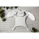 Comforter - Cherry Love heating, size 17 x 17 cm, gray color