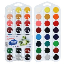 Watercolor honey 24 colors, ZHK 