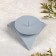Climber "Asterisk" Metal for 1 candle, 9x3.5 cm, gray