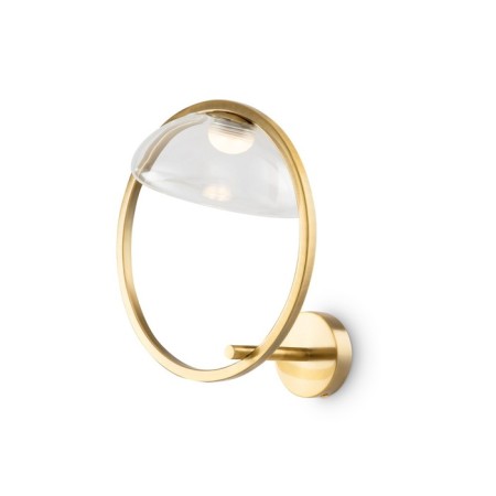 Bra Maytoni Mod327wl-L5BS3K, LED, 5W, 32x21.8x35 cm, 450lm, brass color-1