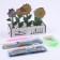 Diamond embroidery "Flowers with butterflies" Interior decor