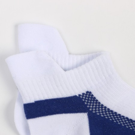 Male Sports socks, white/blue color, size 27-2