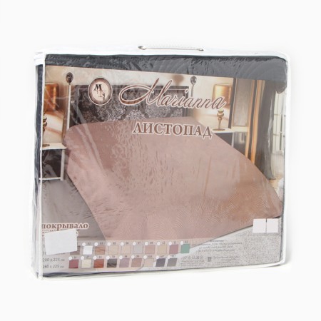 Marianna bedspread cover, size 150x225 cm, 100% polyester-3