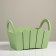 Wooden Kashpo 25.5 × 16.5 × 17.5 cm "Maria", side handles, MDF, olive