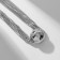 The necklace "stereo" bead, 10 threads, color silver, 40 cm
