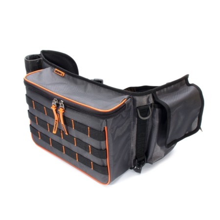 Fishing Board "Rastype" Fishing Belt Bag, 74x22x10 cm, gray + 2 Luno boxes-3