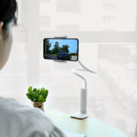 Holder for mobile devices Borofone BH23, for diagonal 4.5-6.5 ", white-7