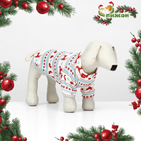 Holsteen "Deer", size XL (DS 40, Osh 40, OG 50 cm), white