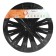 Wheel caps 15 "Sky" Black gloss, 2 pcs Airline AWCC-15-13