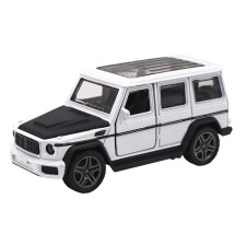 Машинка инерционная Funky Toys «Джип», Die-Cast, с люком, открывающиеся двери, 1:32, цвет белый