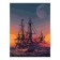 Picture on numbers canvas on a subframe of 30 × 40 cm "conqueror of the seas"