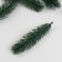Decor for creativity "spruce branch" green 14.5 cm