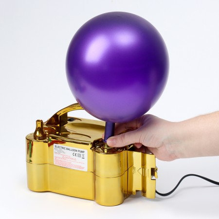 Compressor for balloons, color gold, without batteries-6