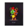 Complet object tetra 48l 10 subject neon animals Calligrata Top, Help Mate, Chalk, Neon, Offset
