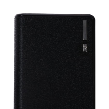 External battery Luazon PB-26, 15600 mAh, 2 USB, 1/2 A, flashlight, black-5