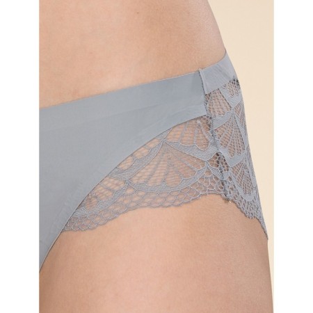 Women's panties, size 48, gray color-2