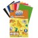 A set of corrugated A4 paper, 8 sheets, 8 colors, density 160 g/m2