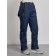 Semi-combinezone ski insulated female winter, size 44, dark blue color