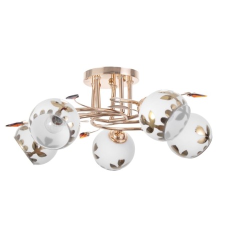 Adele chandelier 5x40W E27 Gold Model: 2612361-4