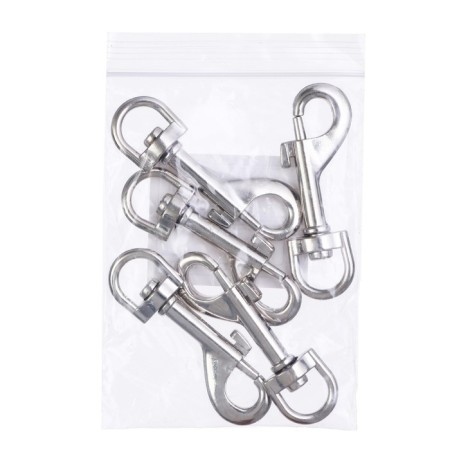Carabiner with a semicircular base, 6.5 cm (eyeless width 1.4 cm)-2