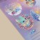 Paper stickers "Dragosha", for gifts, 9 x 16 cm, New Year