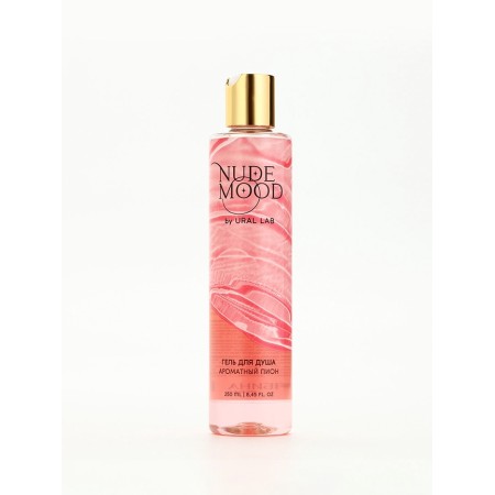 Gift set Ural Lab: shower gel 250 ml, peony aroma and bath salt with rose petals 150 g-2