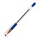 Ballic handle 0.5 mm, blue rod, transparent body with a rubber holder