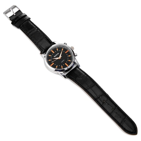 Men's watch, d-4.2 cm, silver-3