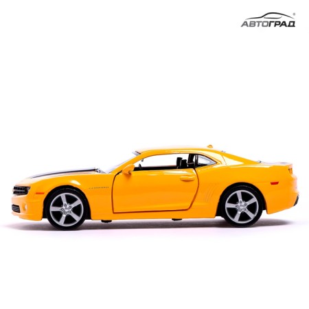 Metal Camaro Camaro, 1:32, doors, inertia, yellow color open-5
