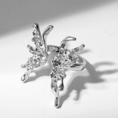 Ring "Wings" Fairys, Color Silver, dimensionless-1