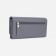 Women's wallet on magnets, gray color