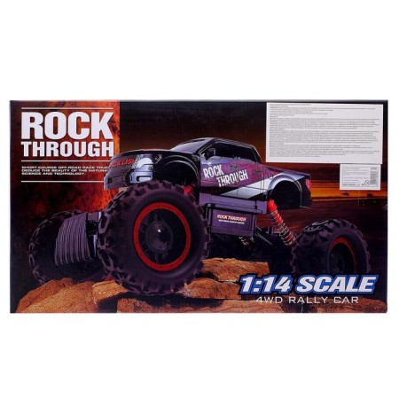 Radio-controlled car "Jeep-trial", light effects, with a battery, 1:14 scale, all-wheel drive-6