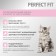Dry food Perfect Fit for kittens, chicken, 650 g