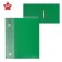 Folder on 2 rings A4, Calligrata, 40 mm, 700 μm, pocket at the end, green