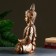 Figure "Buddha" bronze, 46x35x20cm