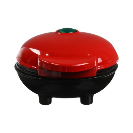 Electrrowflower Luazon WV-01, 350 W, Viennese waffles, anti-stick coating, red-3