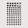 Rhinestones for the decor of the nails "hearts", on a glue basis, black color