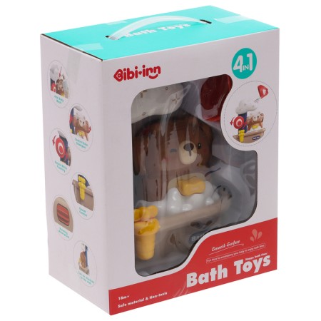 Bath watering can on suction cup "Bear"-10