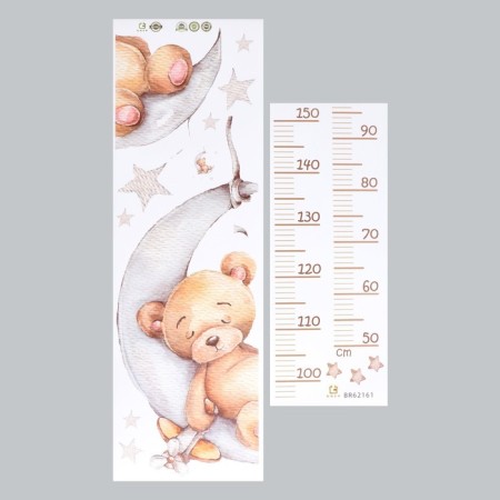 Stick plastic Interior color Rostomer "Sleeping Bear on the Moon" set of 3 sheets-1