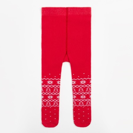 Pantyhose crumb I am a "bear", red, height 62-68 cm-1