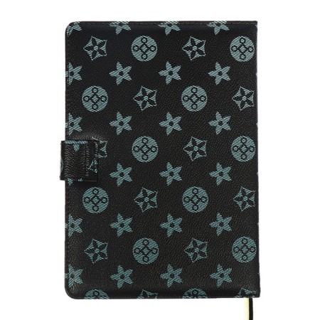 The diary is low, A5, 136 sheets, leatherette, Devente. Selena, a solid cover with foam rubber, knife, perforation, liesse, block 70%, bore-13