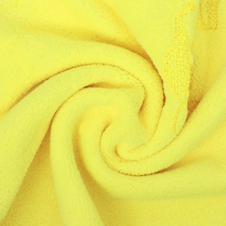 An animal towel is supervoting, medium, 30 x 60 cm, yellow-6